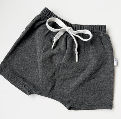 Portage & Main Dark Grey Shorts (6-12 Months)