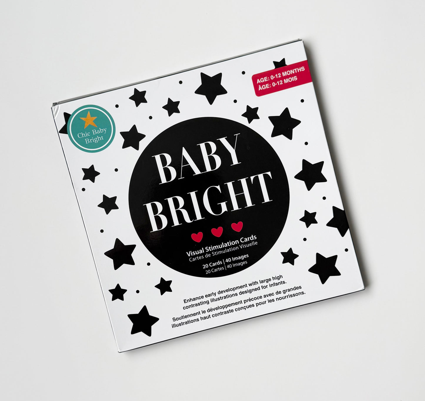 Baby Bright Visual Stimulus Cards
