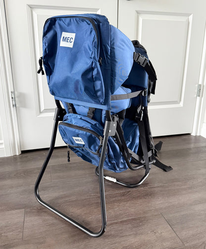 MEC Blue Happytrails Child Carrier Backpack - Hiking