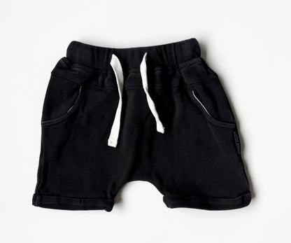 Little Bipsy Black Shorts (2T-3T)