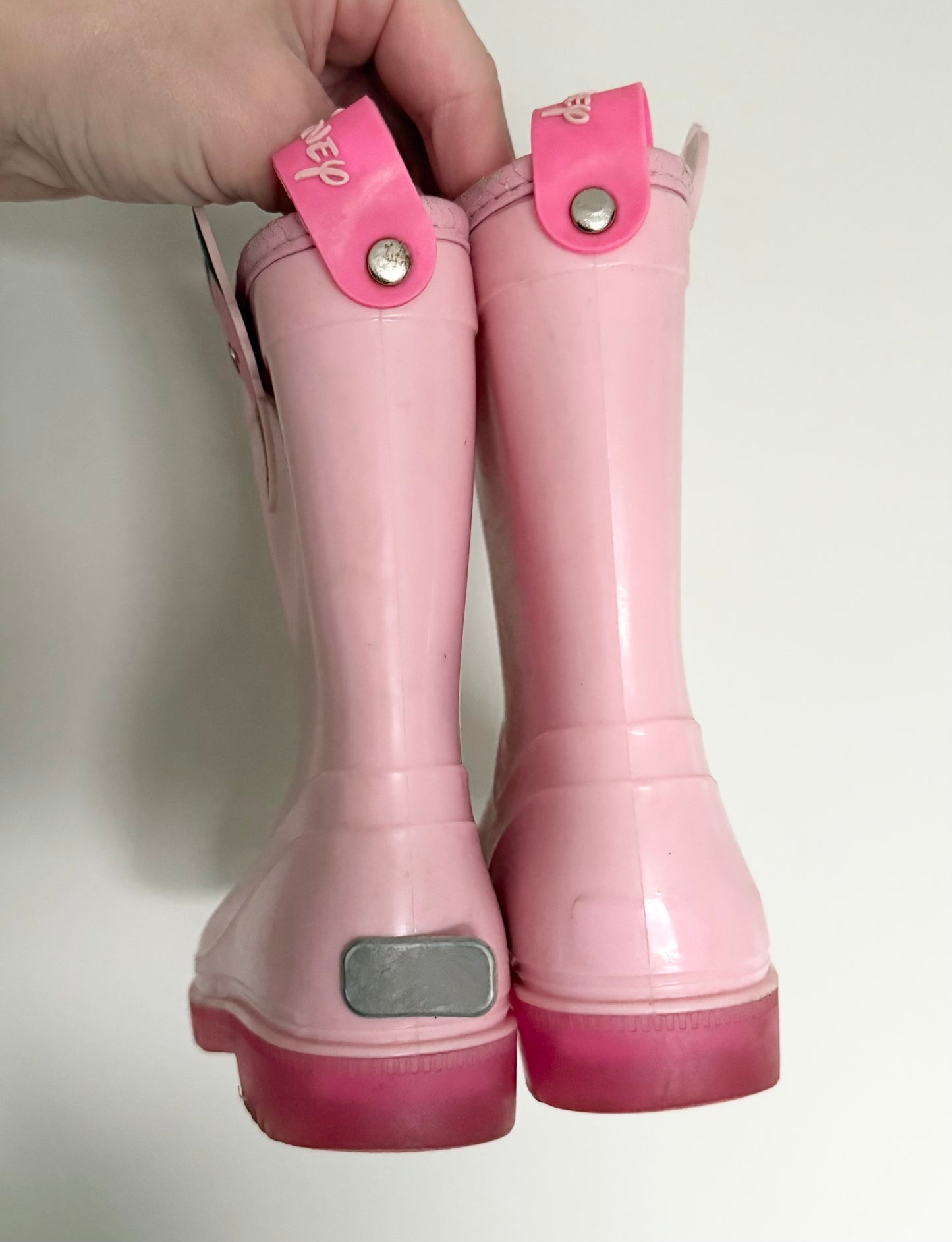 Disney Minnie Mouse Ice Cream Pink Rubber Boots (7)