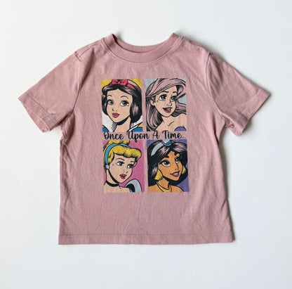 Old Navy Disney Pink Princesses “Once Upon A Time” T-Shirt (2T)