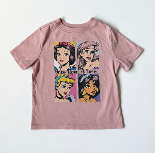 Old Navy Disney Pink Princesses “Once Upon A Time” T-Shirt (2T)