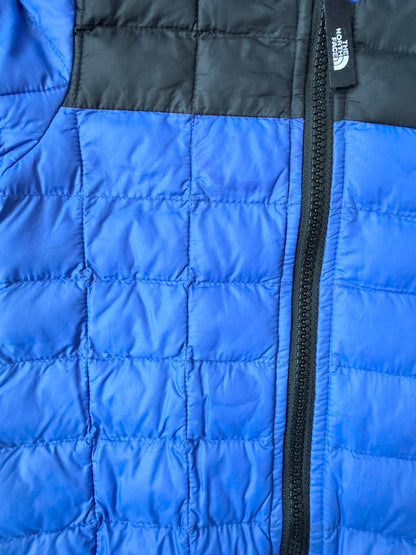 The North Face Blue & Black Puffer Thermoball Fall Jacket (3T)