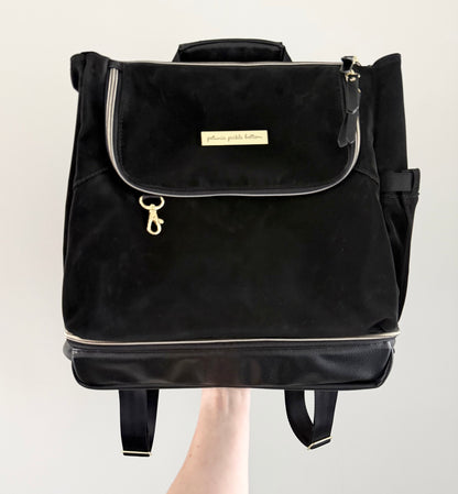 Petunia Pickle Bottom Pivot Backpack Diaper Bag in Twilight Black