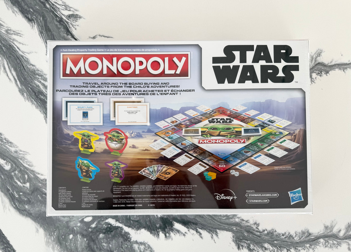 Star Wars The Mandalorian Edition Monopoly Board Game - New