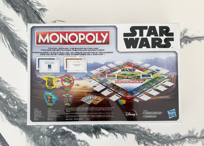 Star Wars The Mandalorian Edition Monopoly Board Game - New
