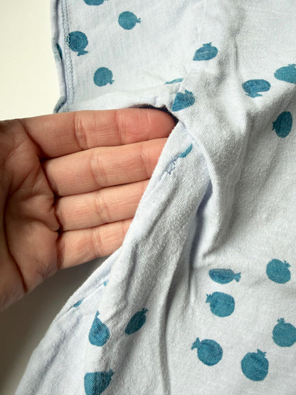 Zara Blue Blueberries T-Shirt (2-3 Years)