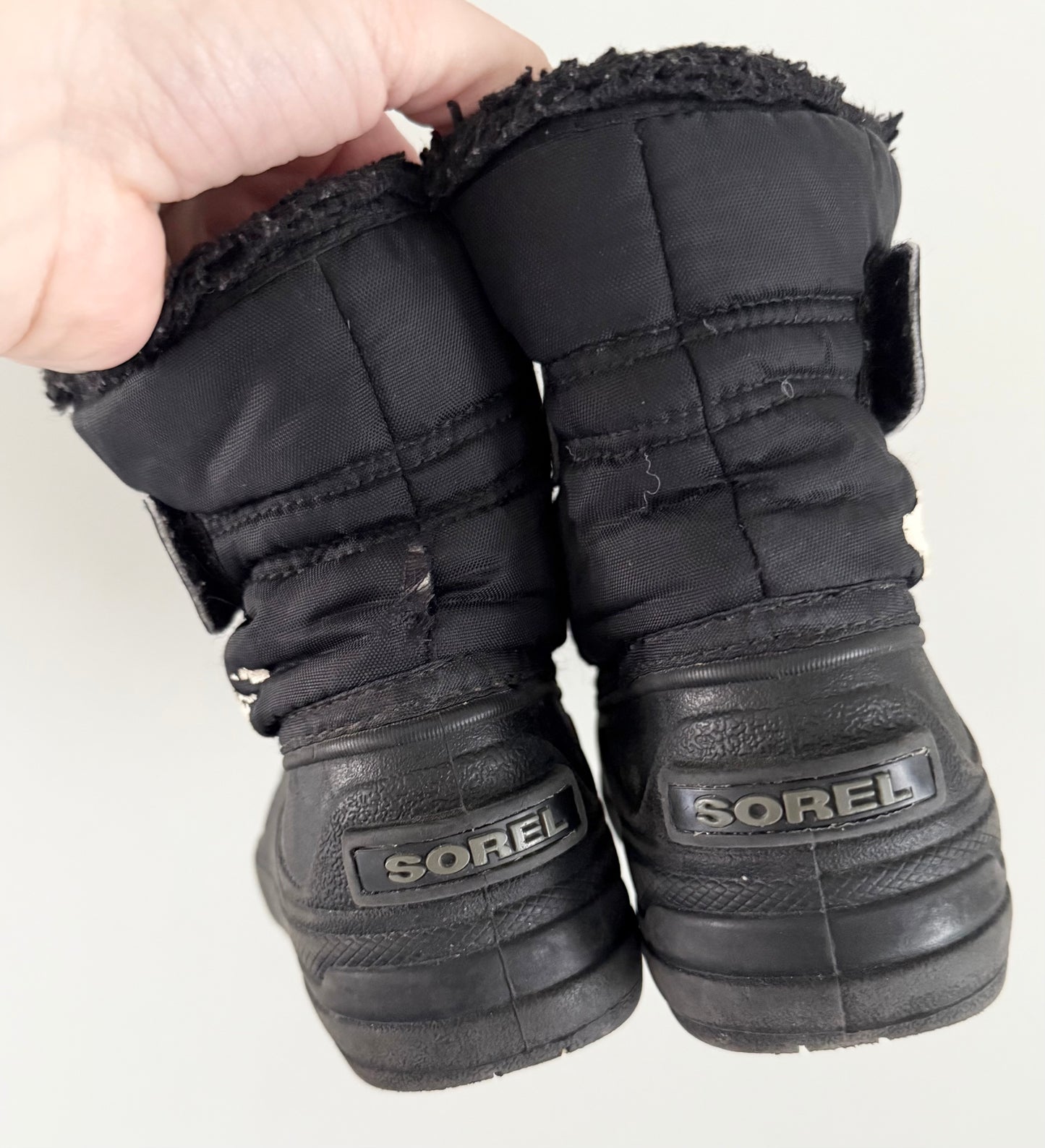 Sorel Black Snow Commander Winter Boots (9)