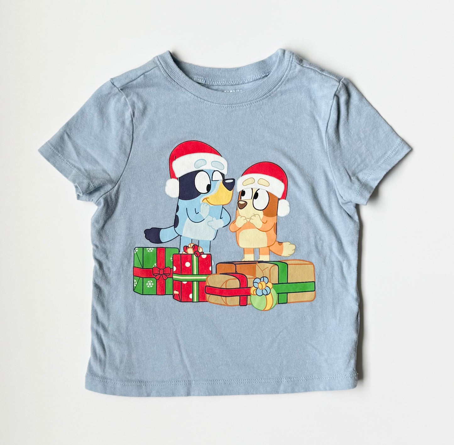Old Navy x Bluey Blue Christmas T-Shirt (18-24 Months)