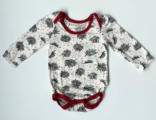 Burt’s Bees Baby Christmas Holly Bodysuit (3-6 Months)