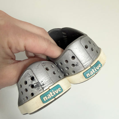 Native Grey Fade Jefferson Slip Ons (4)