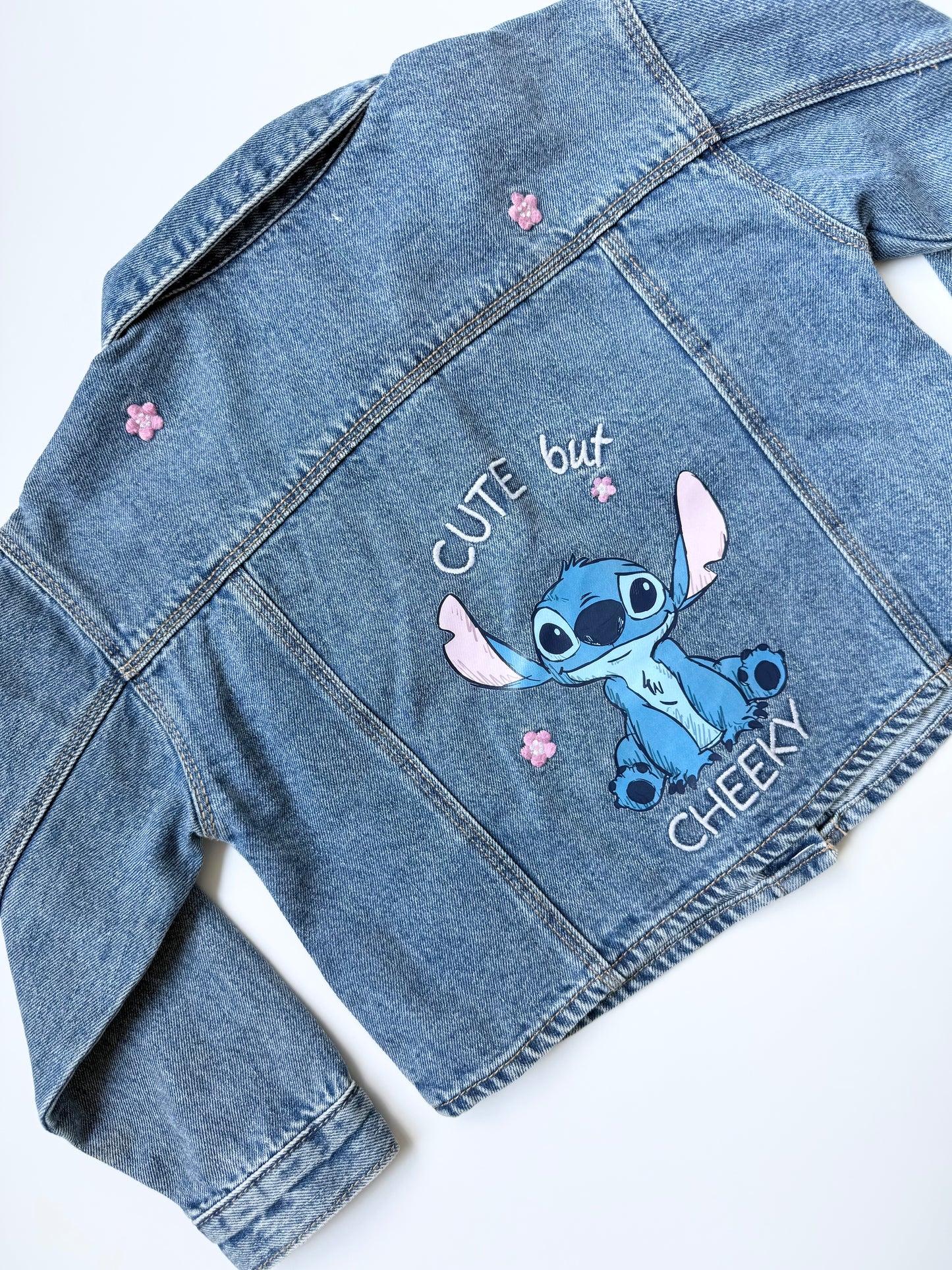 Zara x Disney Stitch Jean Jacket (4 Years)