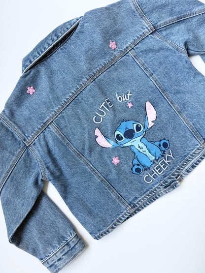Zara x Disney Stitch Jean Jacket (4 Years)