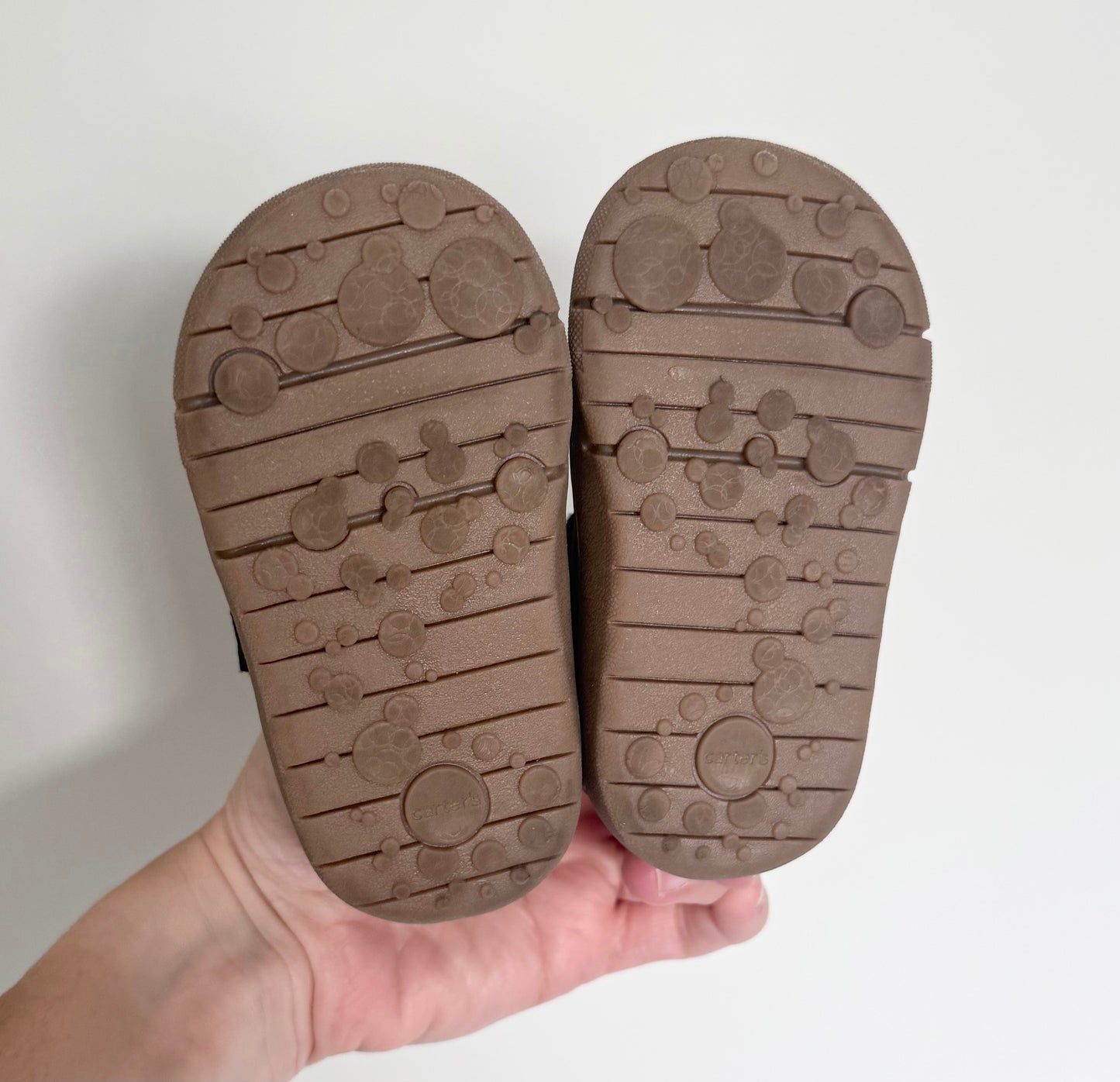 Carters Blue Shades Stretch Lace & Velcro Sneakers (3.5)