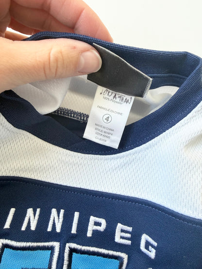 Winnipeg Jets Blue Hockey Jersey (4T)