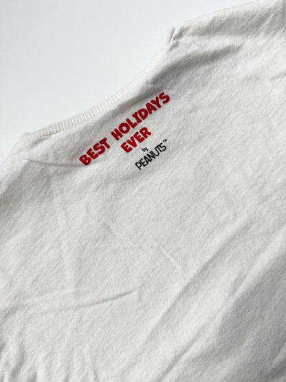 Zara x Peanuts Snoopy & Woodstock Christmas Tree White Long Sleeve (5-6 Years)