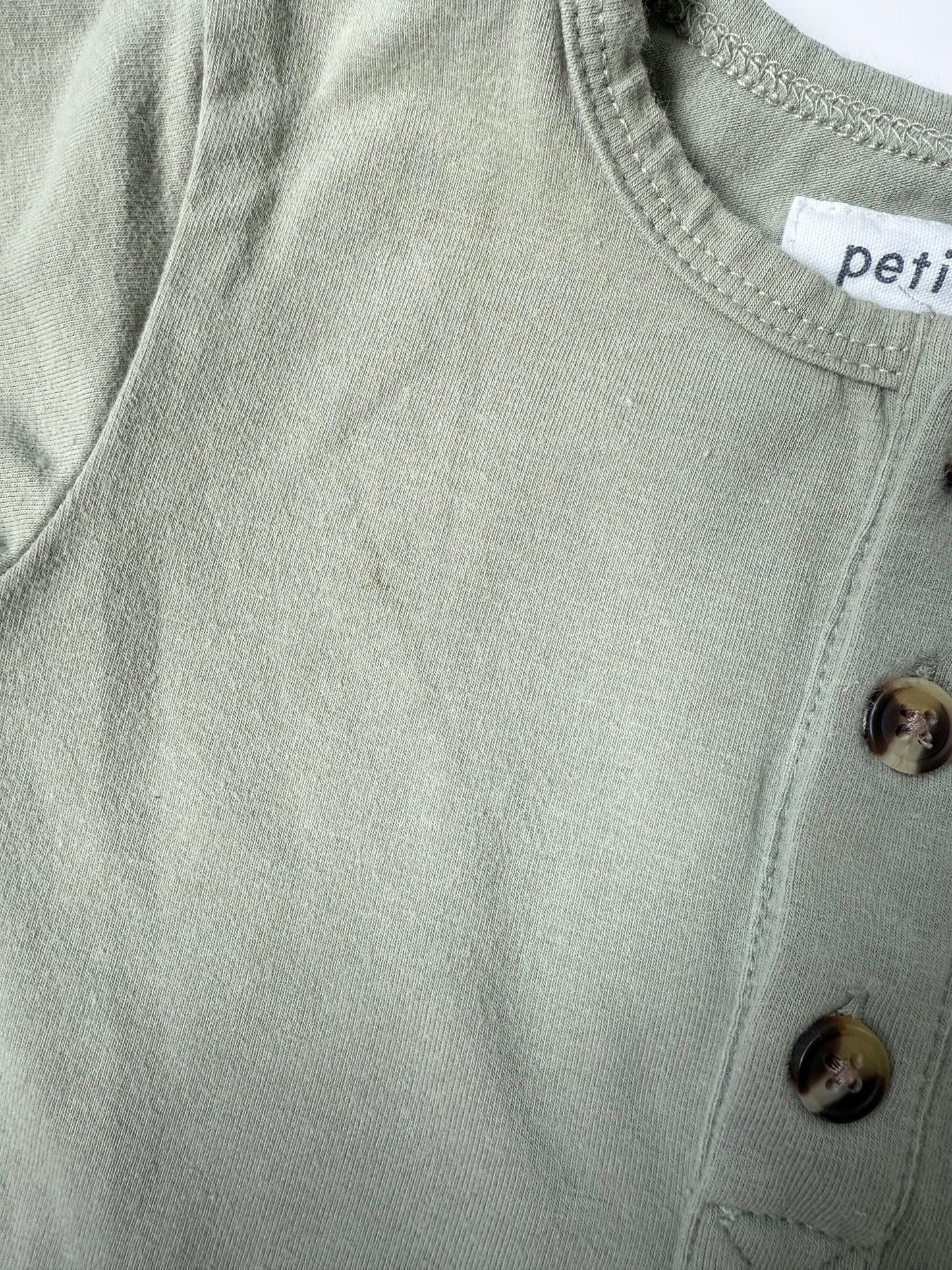 Petit Lem Green T-Shirt Jumpsuit (12 Months)