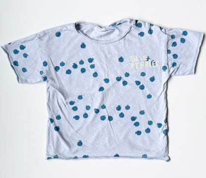 Zara Blue Blueberries T-Shirt (2-3 Years)