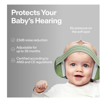 Alpine Muffy Baby Noise Cancelling Headphones in Classic Black