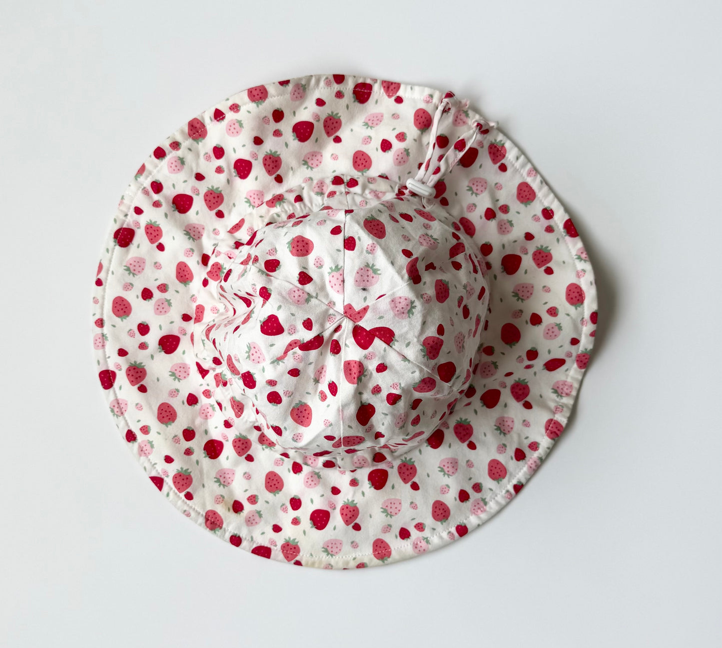 Jan & Jul Strawberries Sun Hat (2-5 Years)