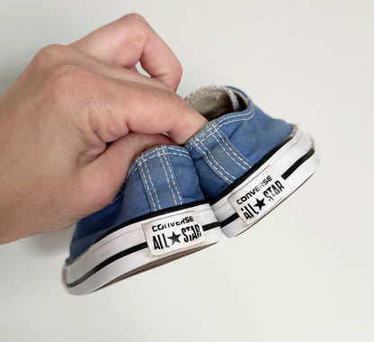 Converse Light Blue Lace Up Sneakers (9)