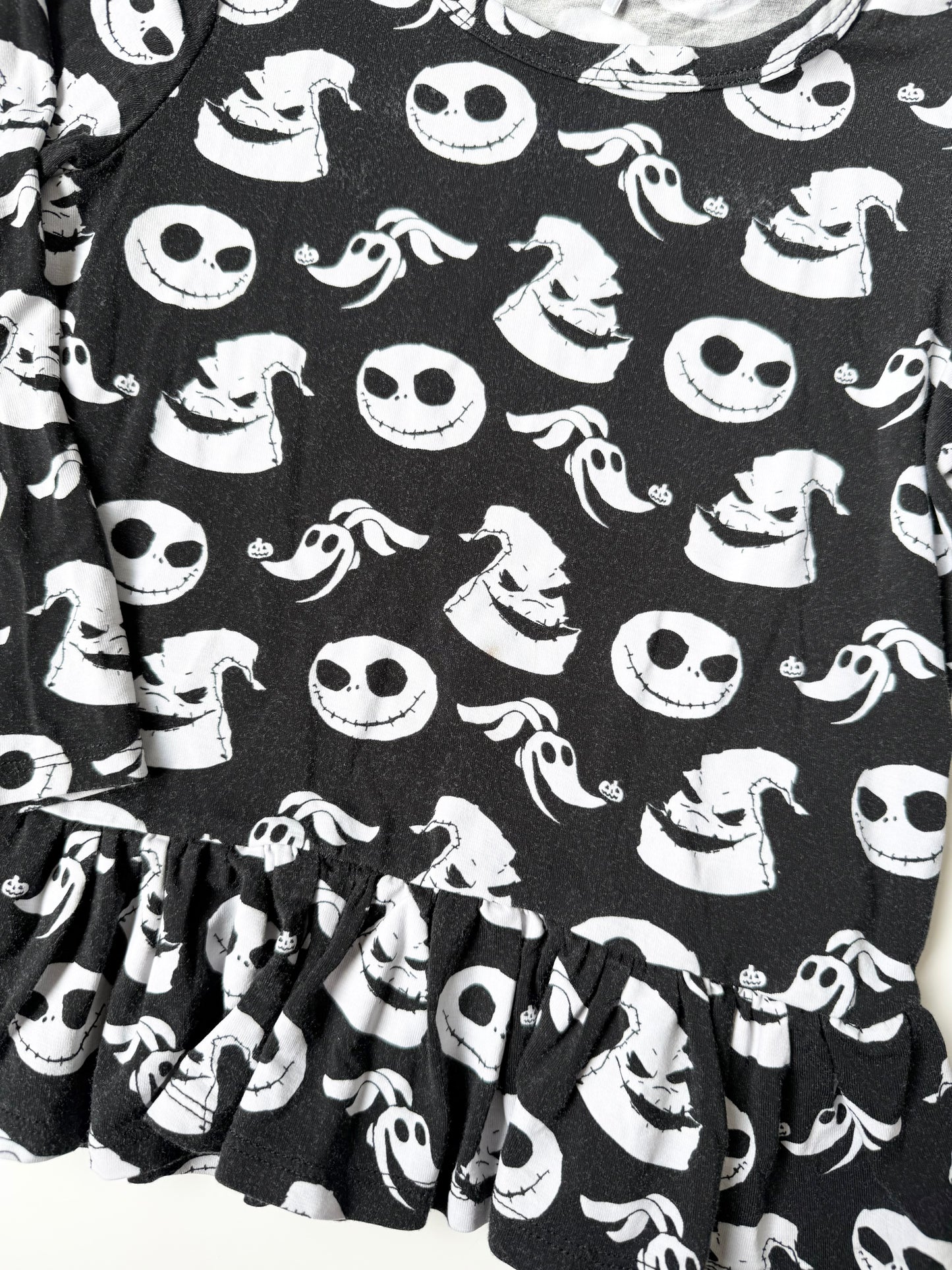 Posh Peanut x Disney The Nightmare Before Christmas Peplum Long Sleeve (3T-4T)