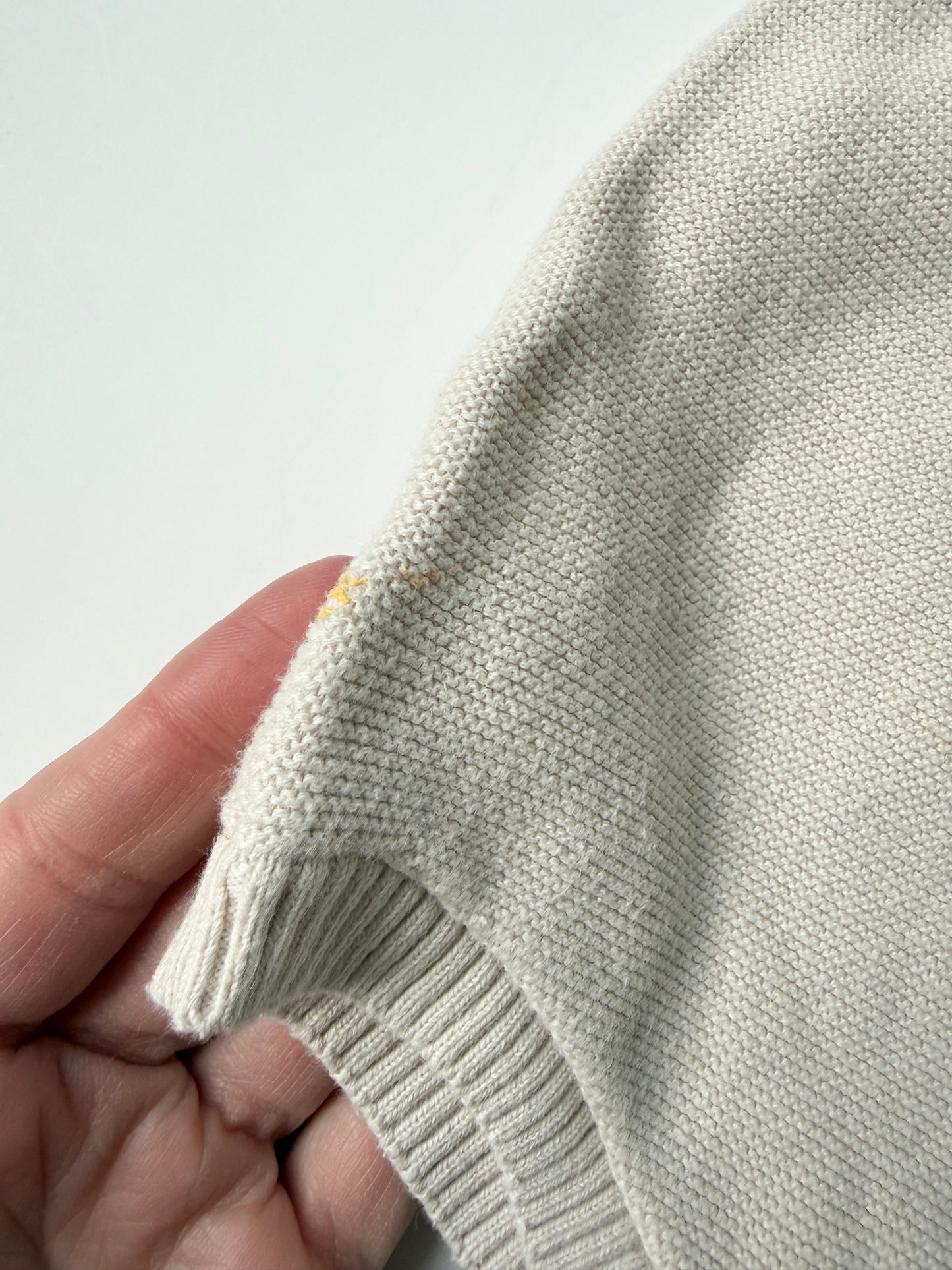 Mebie Baby Cream Knit Bummie Shorts (18 Months)
