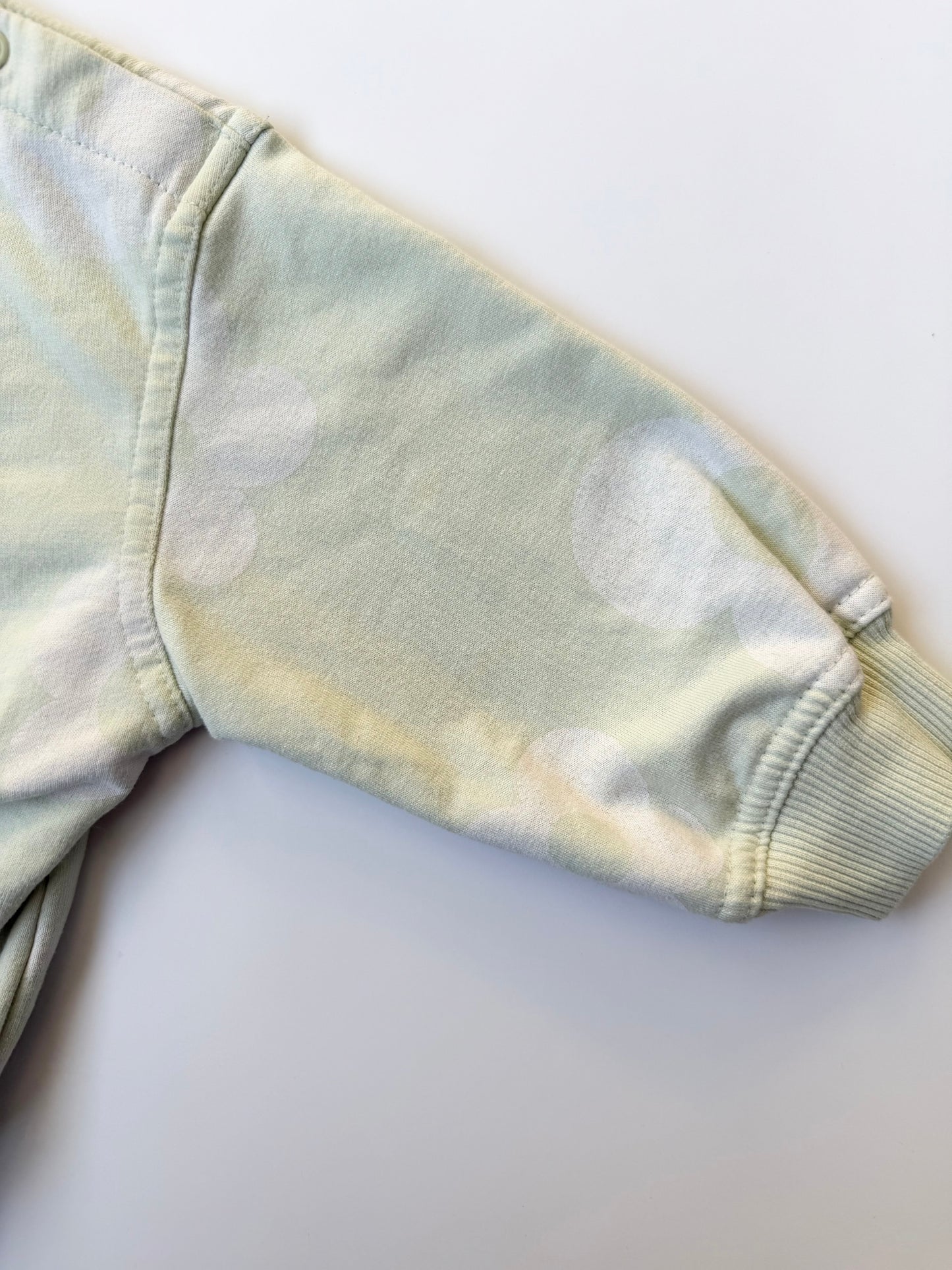 George Light Green Flowers Crewneck Sweater (18-24 Months)