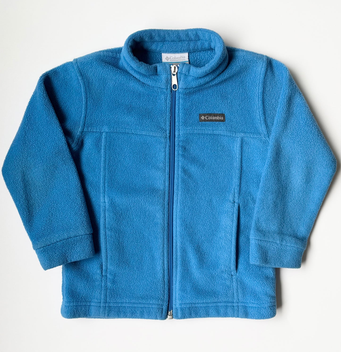 Columbia Blue Fleece Zip Up (4T)