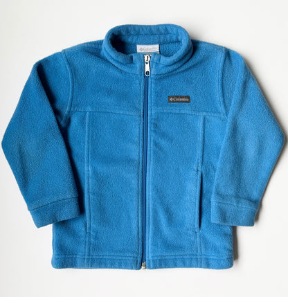 Columbia Blue Fleece Zip Up (4T)