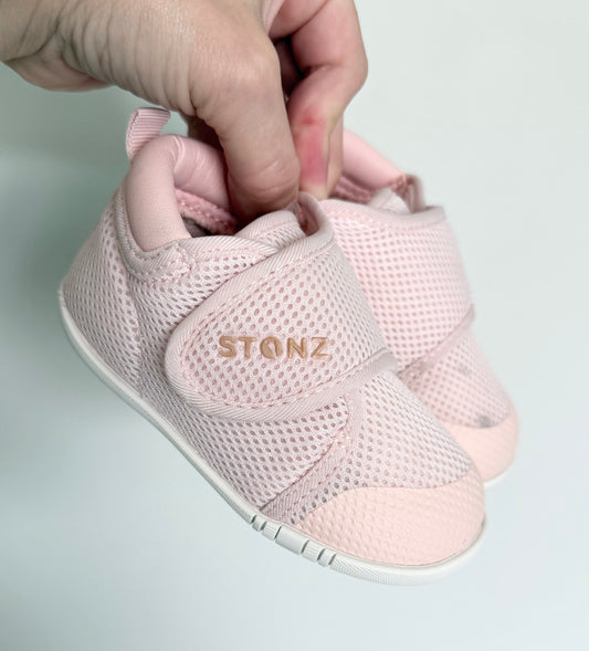 Stonz Light Pink Cruiser Velcro Sneakers - Baby (7)