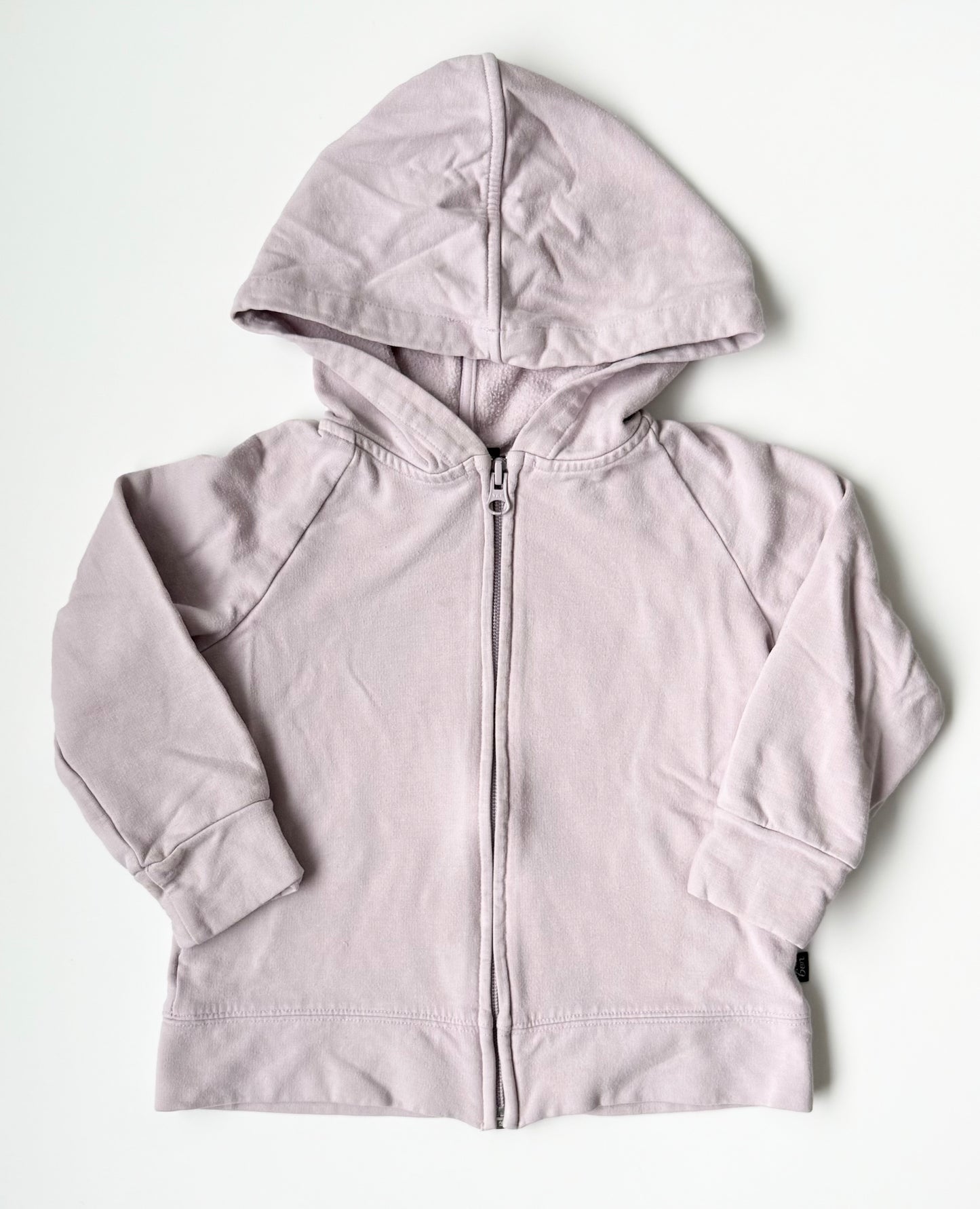 VonBon Light Purple Zip Up Hoodie (3T)