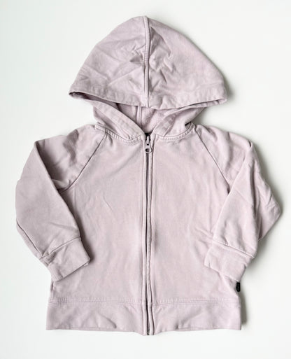 VonBon Light Purple Zip Up Hoodie (3T)