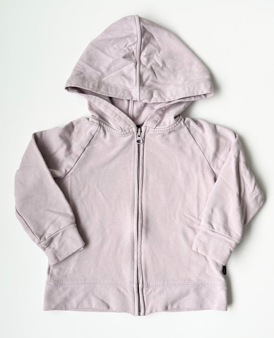 VonBon Light Purple Zip Up Hoodie (3T)