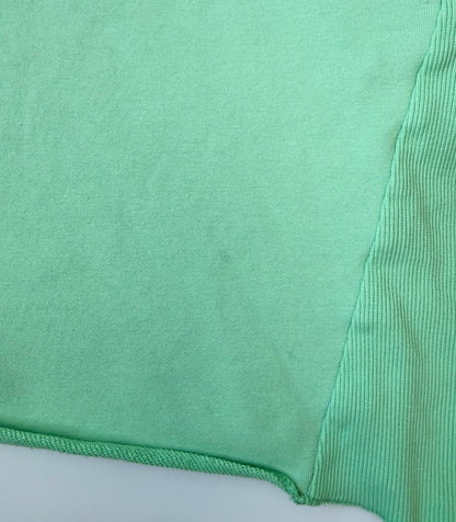 Zara Bright Green Hoodie & Ribbed Biker Shorts Set (4-5 Years)