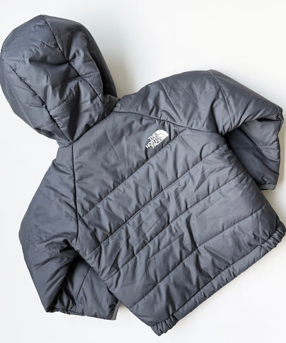 The North Face Perrito Blue Skiers Reversible Puffer Jacket (2T)
