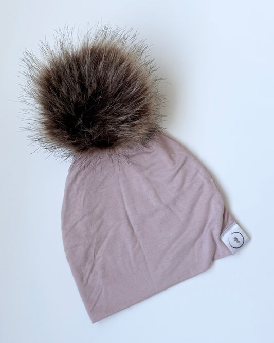 Ry & P Pink Pom Beanie (6 Months)