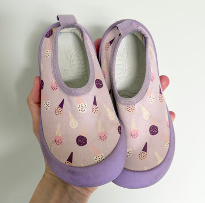 Jan & Jul Purple Ice Cream Water Shoes (10)