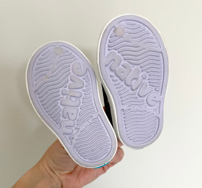 Native Purple Sparkle Jefferson Slip Ons (C4)