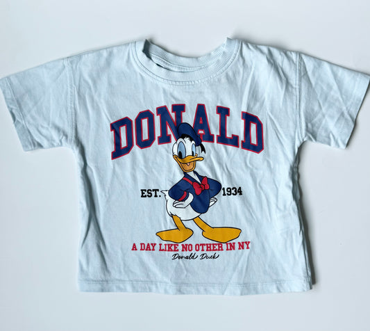Zara x Disney Blue Donald Duck T-Shirt (2 Years)