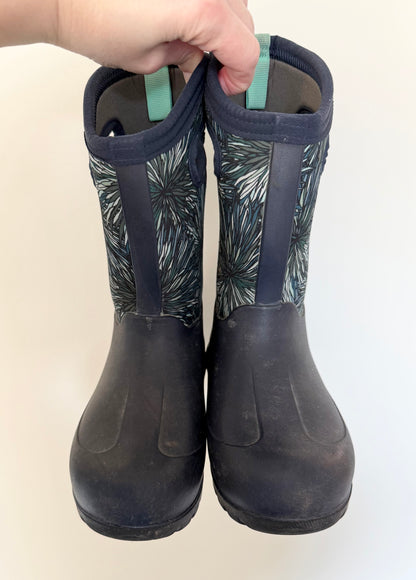 BOGS Navy Neoclassic Firework Floral Boots (13)