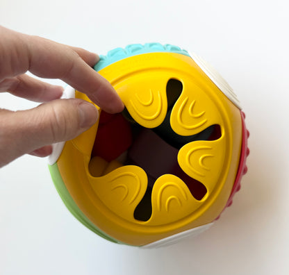 Clementoni Soft Clemmy Rainbow Touch & Play Sensory Ball & Blocks