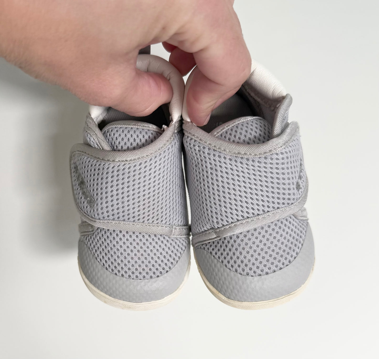 Stonz Light Grey Cruiser Velcro Sneakers - Baby (5)
