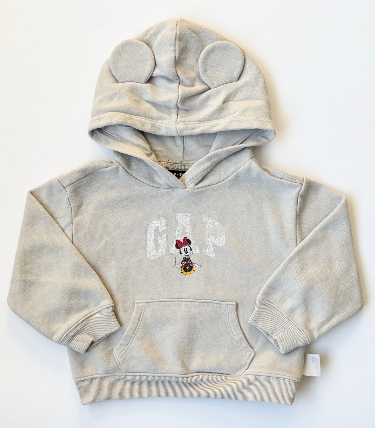 Gap x Disney Beige Minnie Mouse Hoodie (4 Years)