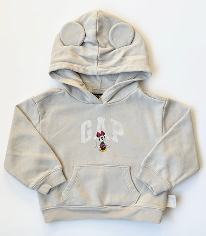 Gap x Disney Beige Minnie Mouse Hoodie (4 Years)