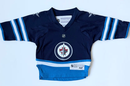 Winnipeg Jets Blue Reebok Hockey Jersey (12-24 Months)