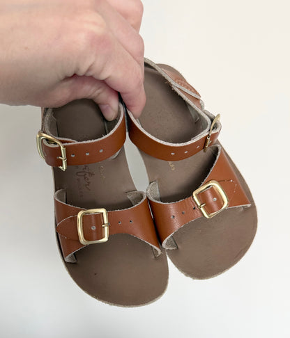 Salt Water Surfer Sandals - Tan (8)