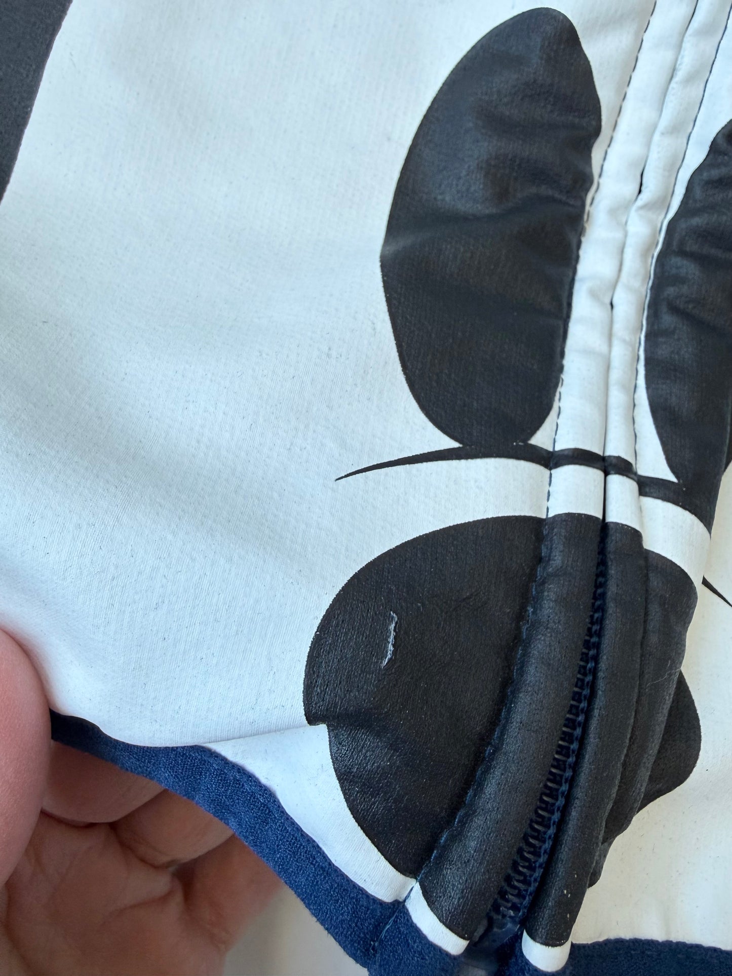 The Disney Store Dark Blue Mickey Mouse AOP Zip Up Hoodie (4T)