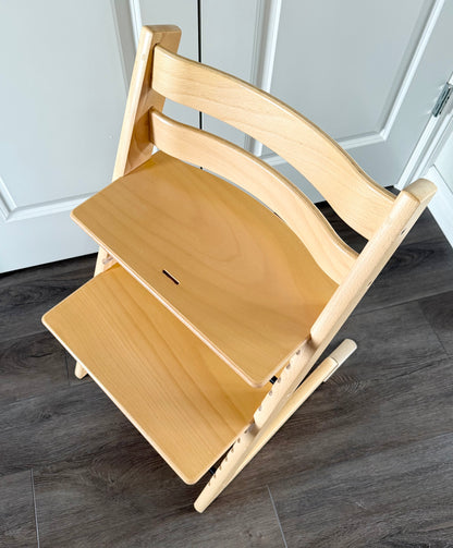 Stokke Tripp Trapp High Chair + Baby Set + Tray Bundle